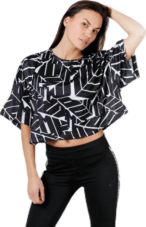 Cosmic Tee TZ White/Black