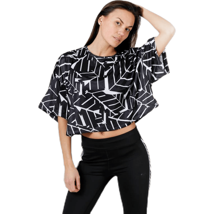 Cosmic Tee TZ White/Black