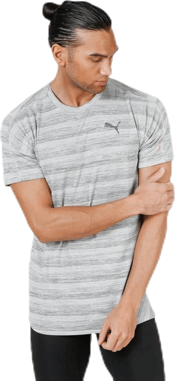 Pace S/S Tee Grey, Male, Odevy, Tričko, Beží, Šedá, S