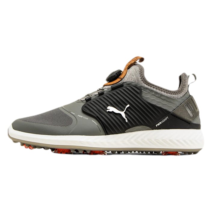 IGNITE PWRADAPT Caged DISC Black/Grey, Male, Shoes, Golf shoes, Golf, Black/Grey, UK 9,5