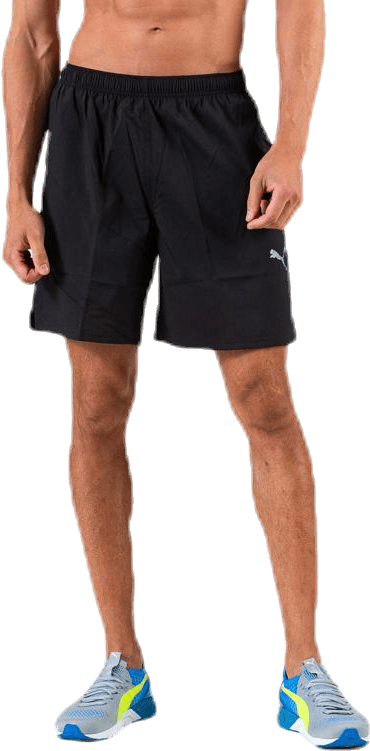 Ignite Blocked 7" Black, Male, Apparels, Shorts, Running, Black, XXL