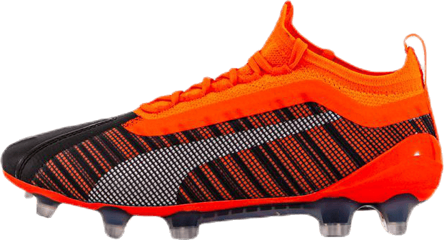 Puma One 5.1 FG/AG Junior Black/Red