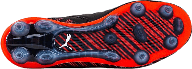 Puma One 5.1 FG/AG Junior Black/Red - Bild 4