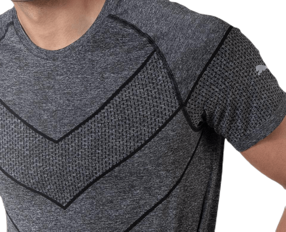 Reactive evoKNIT Tee Black - Bild 6