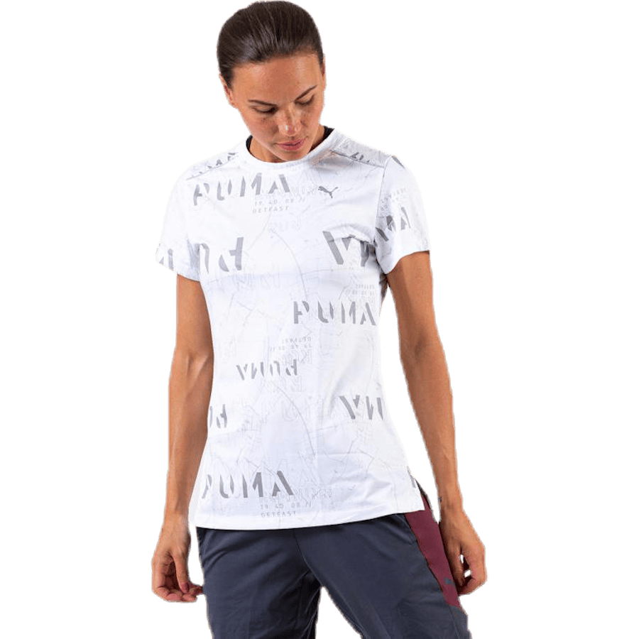 Last Lap Graphic Tee White