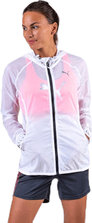 Get Fast Jacket White, Female, Apparels, jackets, Running, White, XS