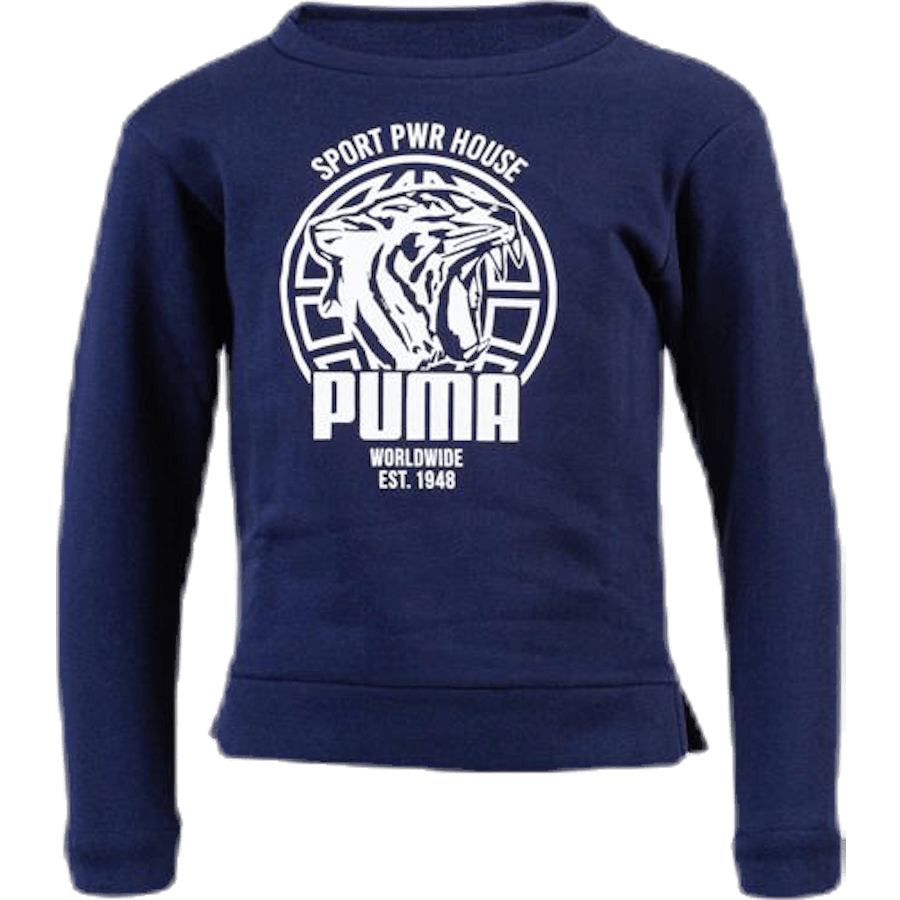 Alpha Graphic Crew Junior Blue