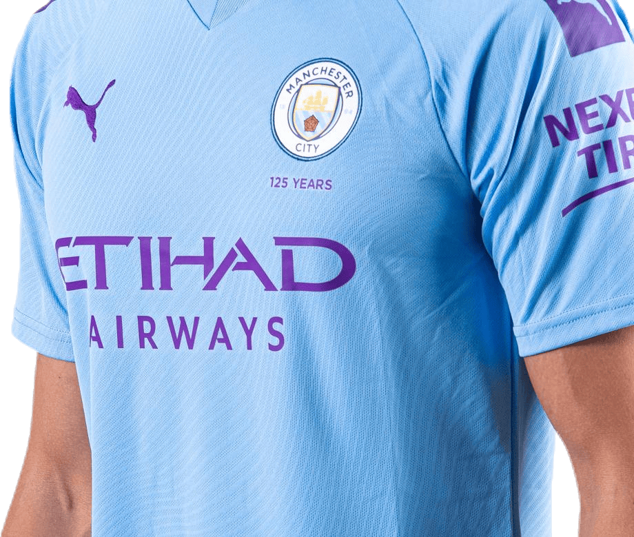 MCFC HOME Shirt Blue/White - Bild 8