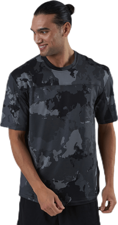 Con Camo Tee Grey, Male, Aparelhos, Camisa, Treino, Preto, L