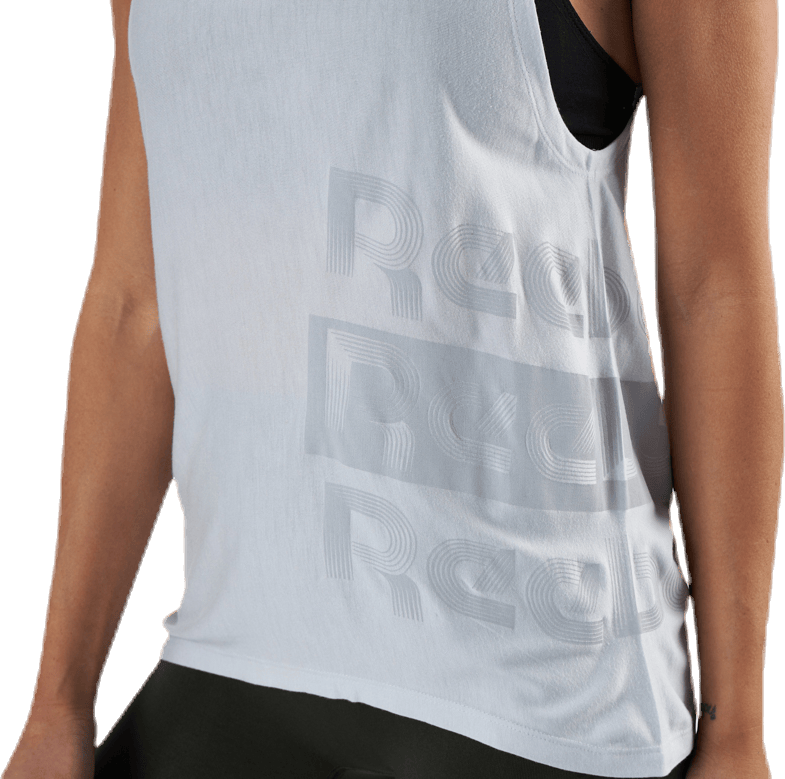 SH Gaphic Muscle Tank White - Bild 5