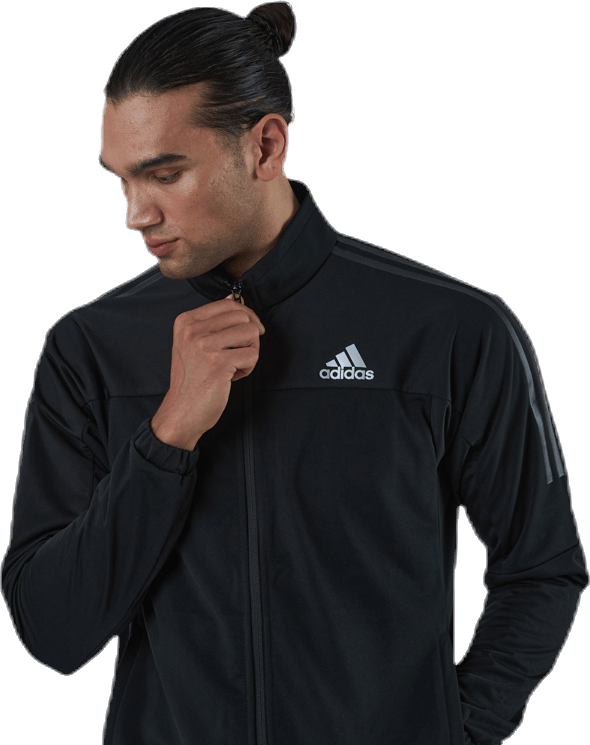 3 Stripes Knit Jacket Black - Bild 3