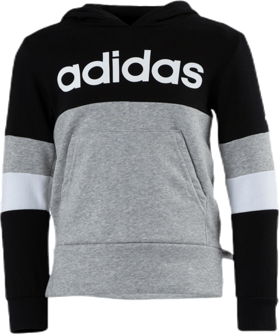 Linear CB Hoodie Jr Black/Grey, Unisex, Odevy, Košele, Čierna/Šedá, 104