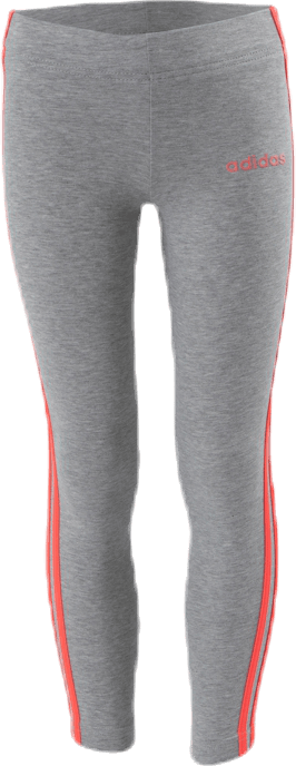 Essential 3 Stripe Tights Youth Pink/Grey, Unisex, Kleding, Leggings, Roze/Grijs, 164