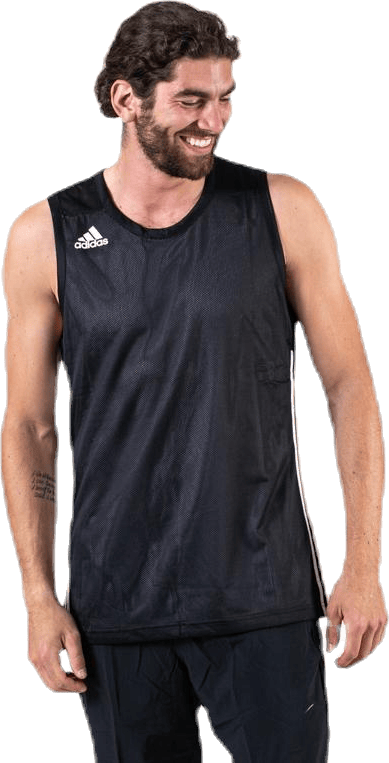 TMS Reversable JRS White/Black, Male, Apparels, Tops, Basketball, Black, L