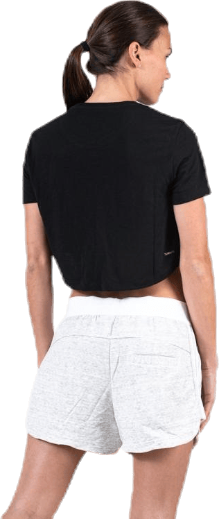 D2M Crop Tee White/Black - Bild 2