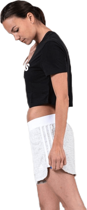 D2M Crop Tee White/Black - Bild 3