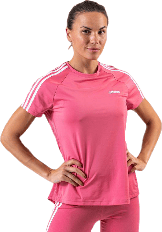 D2M 3S Tee Pink/White