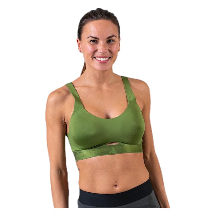 Stronger Soft Green, Female, Odzież, Stanik sportowy, Bieganie, Zielony, 75 C