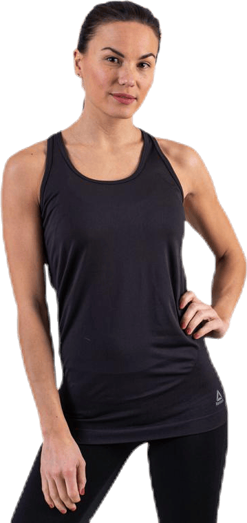 Seamless Maternity Tank Black