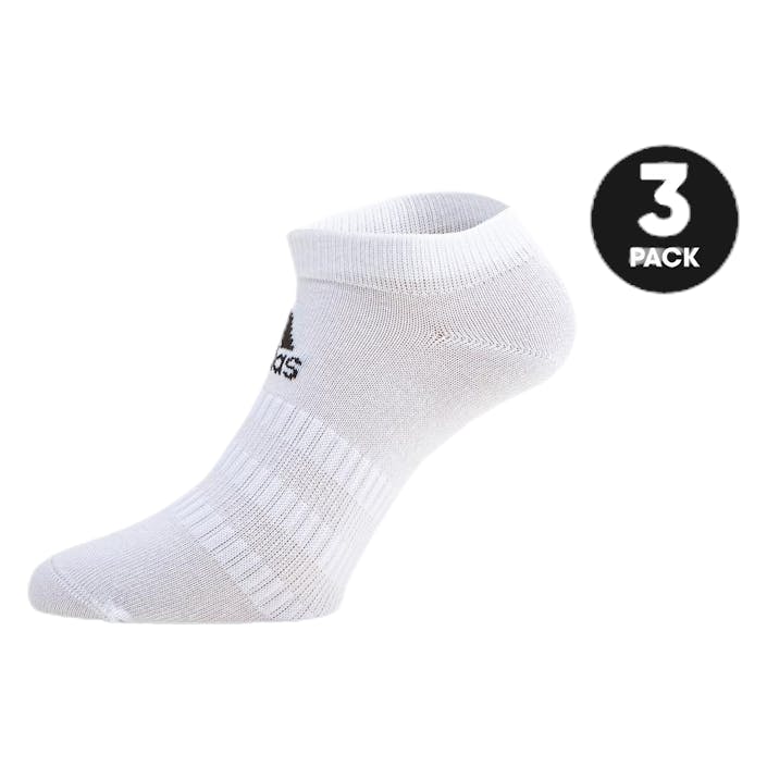 Light Low 3Pp White / White / White, Unisex, Odzież, Skarpety, Bieganie, Biały, 43-45