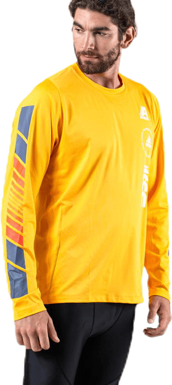 Moto LS Tee Yellow - Bild 3