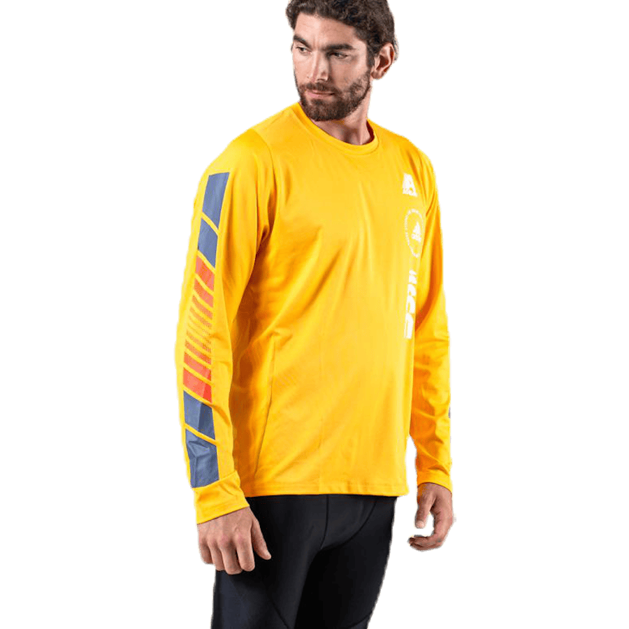 Moto LS Tee Yellow - Bild 3