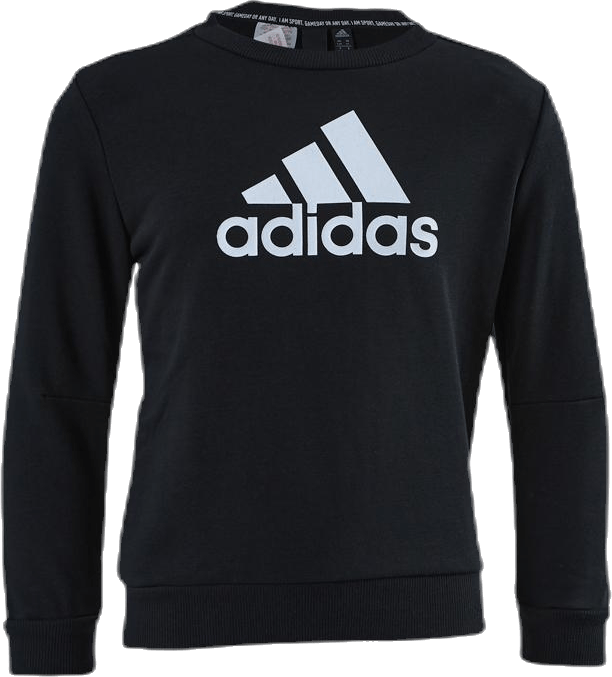 Junior Must Have Crew White/Black, Unisex, Odevy, Košele, Čierna, 116