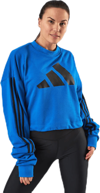 Adjust Sweat Blue, Female, Apparels, Shirts, Blue, M