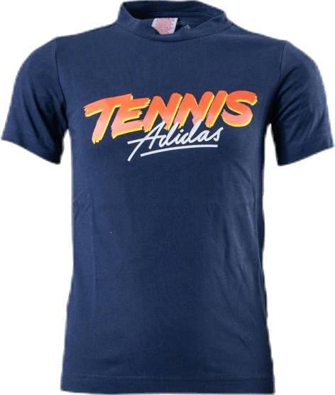Ya Graphic Tee Blue, Unisex, Kläder, T-shirt, Tennis, Blå, 164