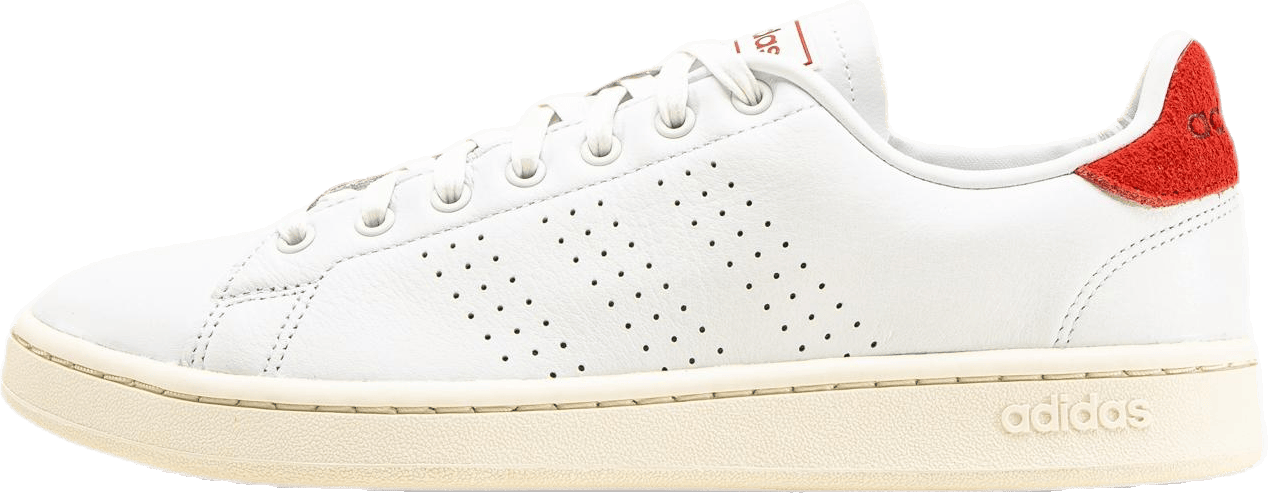 Advantage Shoes Cloud White / Cloud White / Scarlet, Male, Scarpe, Sneakers, Sneakers, Bianca, EU 42 2/3