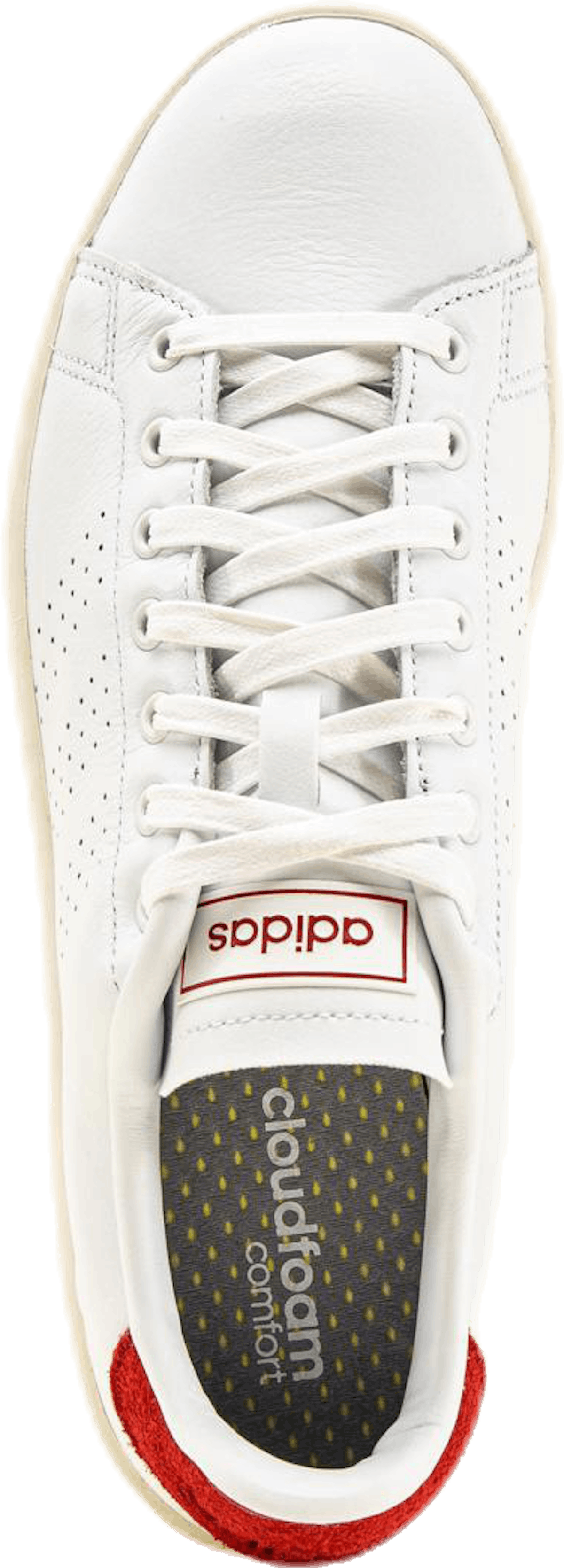 Advantage Shoes Cloud White / Cloud White / Scarlet