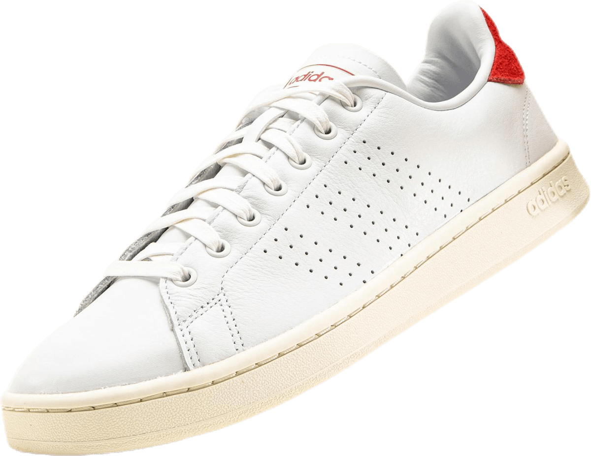 Advantage Shoes Cloud White / Cloud White / Scarlet