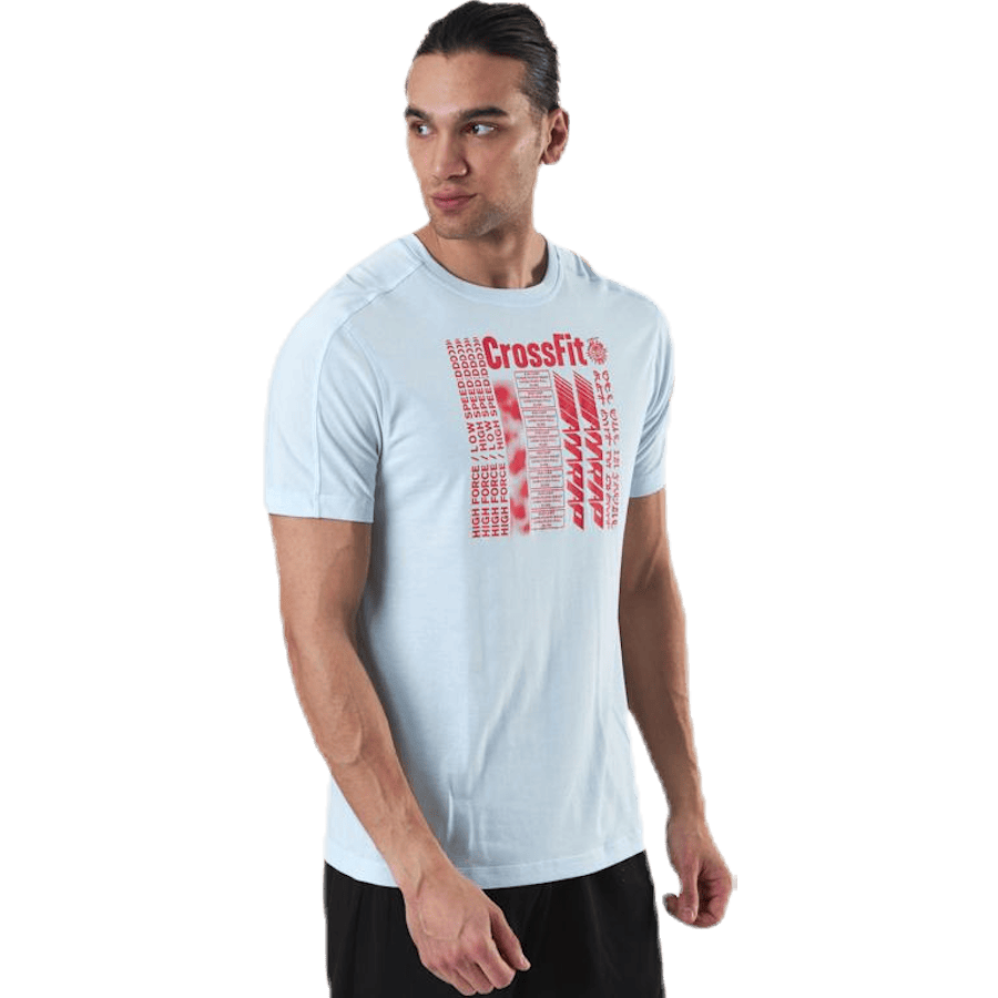 RC AC + Cotton Tee Blue/White