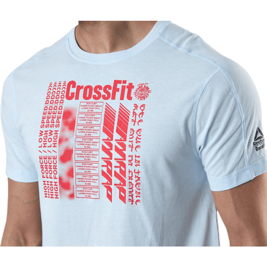 RC AC + Cotton Tee Blue/White - Bild 5