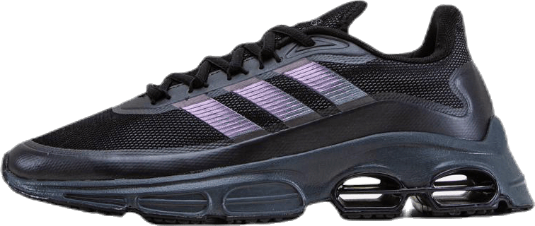 Quadcube Shoes Core Black / Core Black / Signal Coral, Male, Sapatos, Sapatilhas, sapatos esportivos, Preto, EU 42