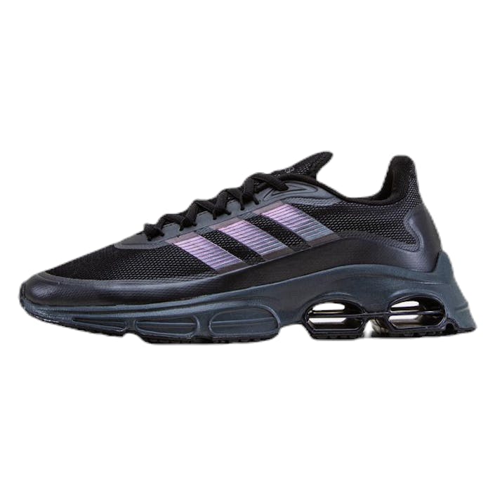 Quadcube Shoes Core Black / Core Black / Signal Coral, Male, Topánky, Tenisky, športové topánky, Čierna, EU 43 1/3