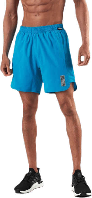 Saturday Primeblue Short Blue, Male, Apparels, Shorts, Running, Blue, XXL/7"