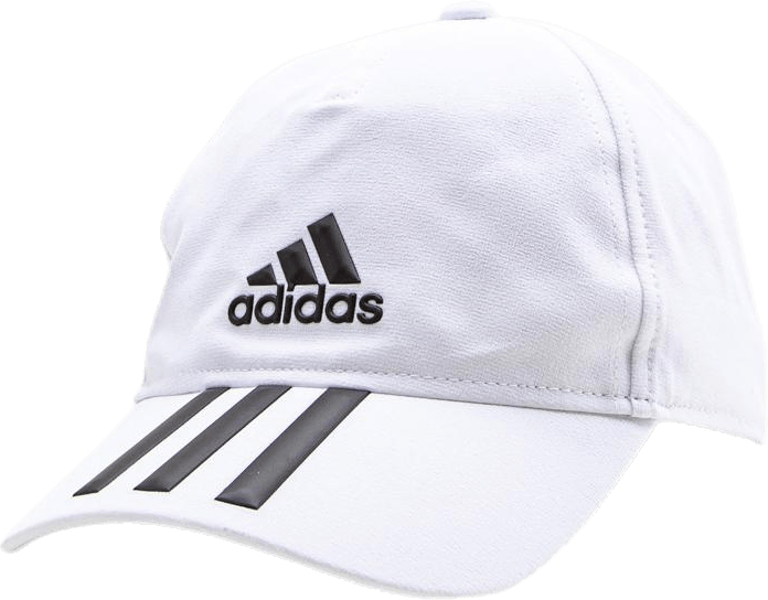 Baseball 3 Stripes Cap White/Black