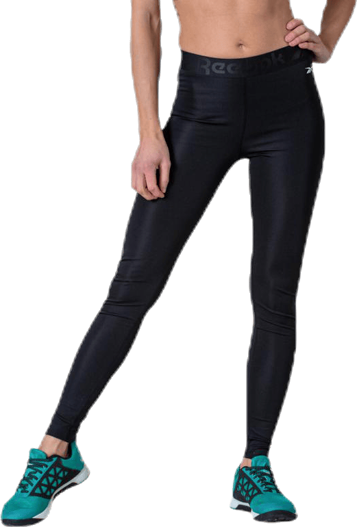 Wor Comm Tight Black, Female, Ropa, Leggings, Fitness, Negro, S