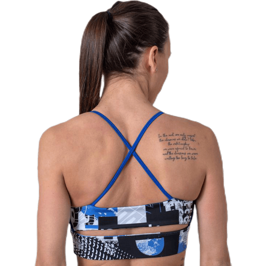 Wor Myt Aop Bra Blue/Black - Bild 3