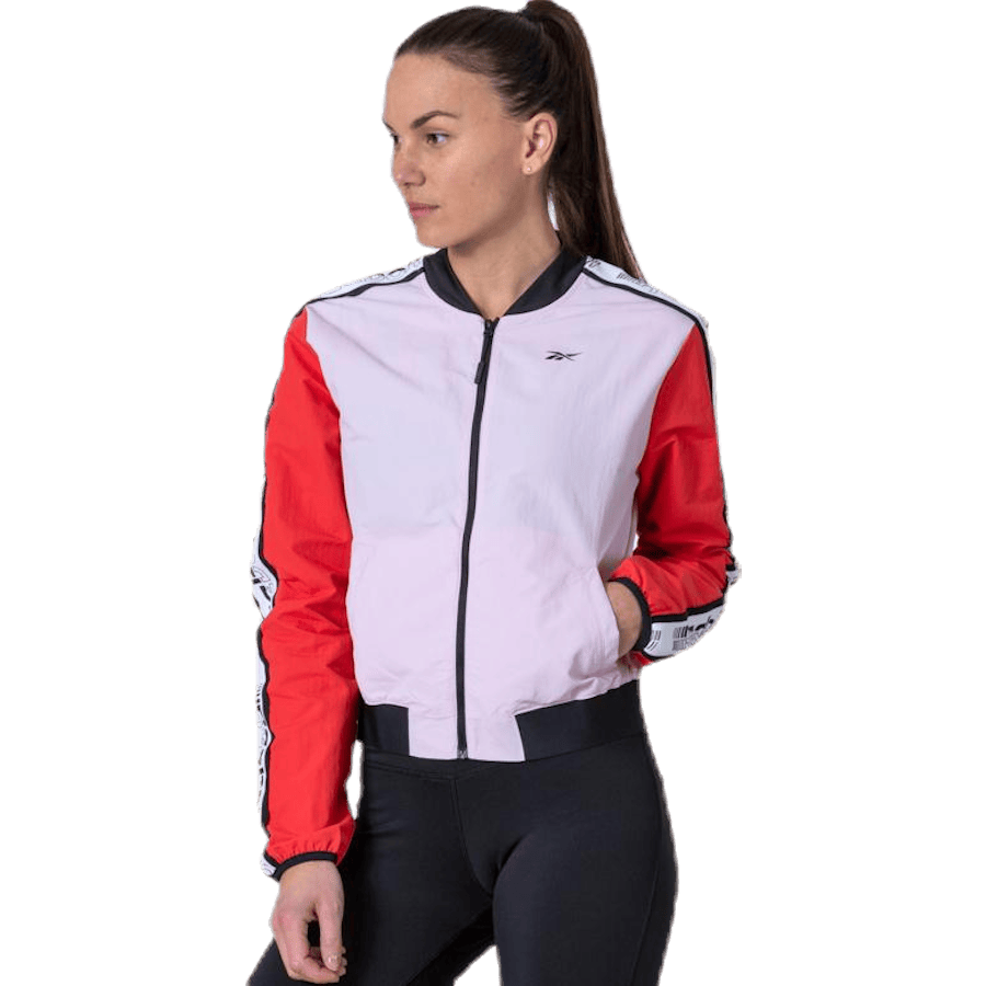 Te Myt Woven Jkt Ts Pink/Red - Bild 5