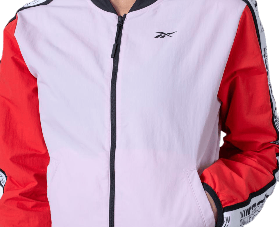 Te Myt Woven Jkt Ts Pink/Red - Bild 6