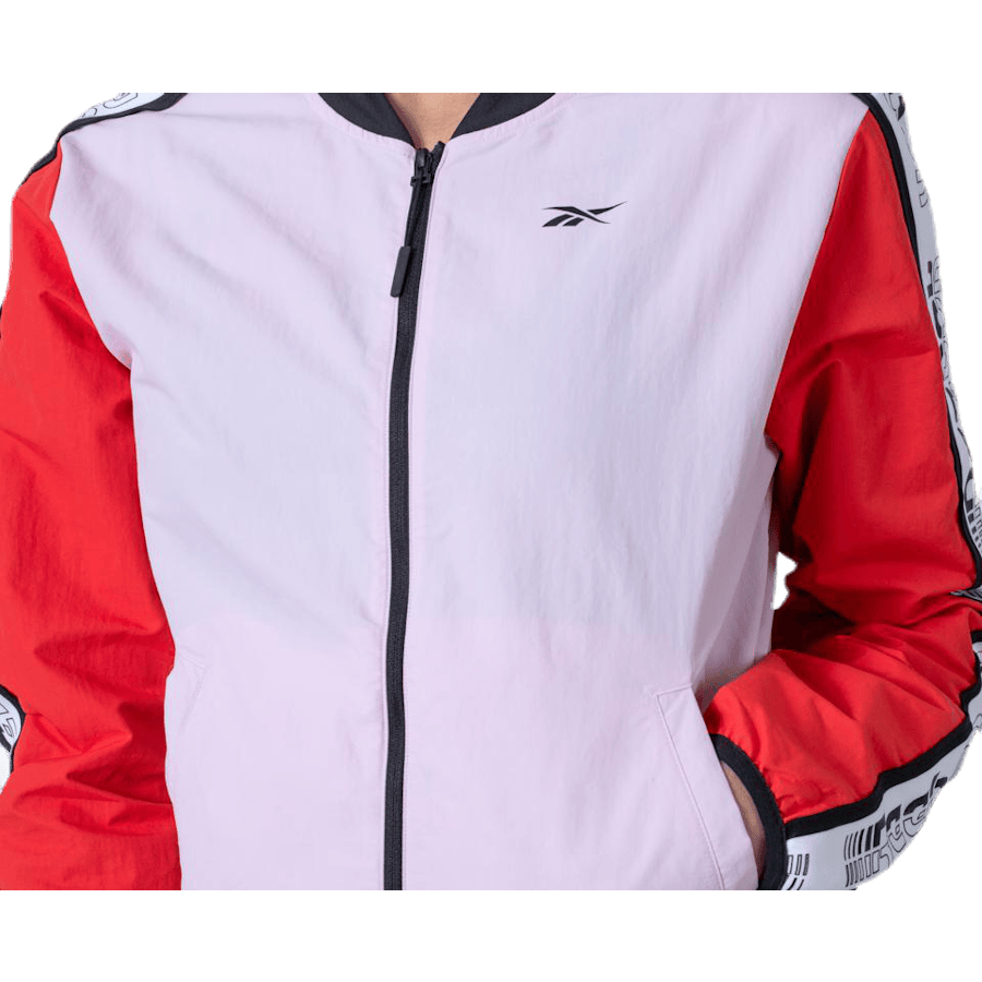 Te Myt Woven Jkt Ts Pink/Red - Bild 6