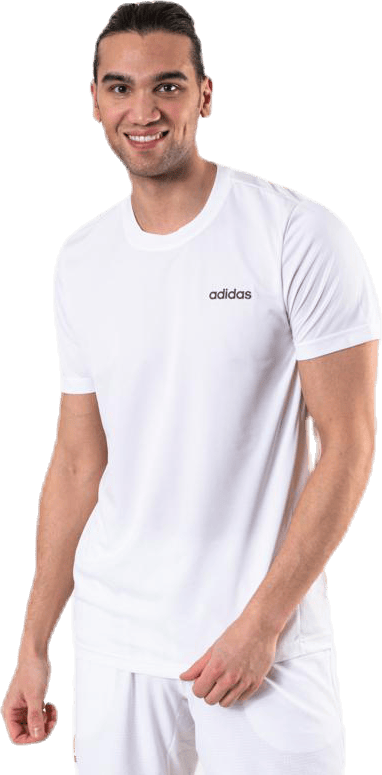 D2M PL Tee White/Black, Male, Apparels, T-shirt, Workout, White, S