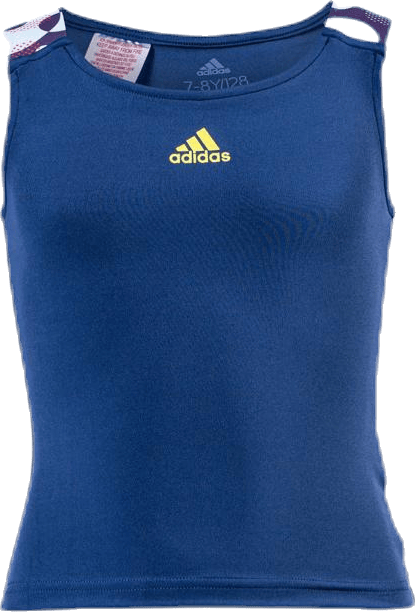 Girl Keyhole Tank Blue