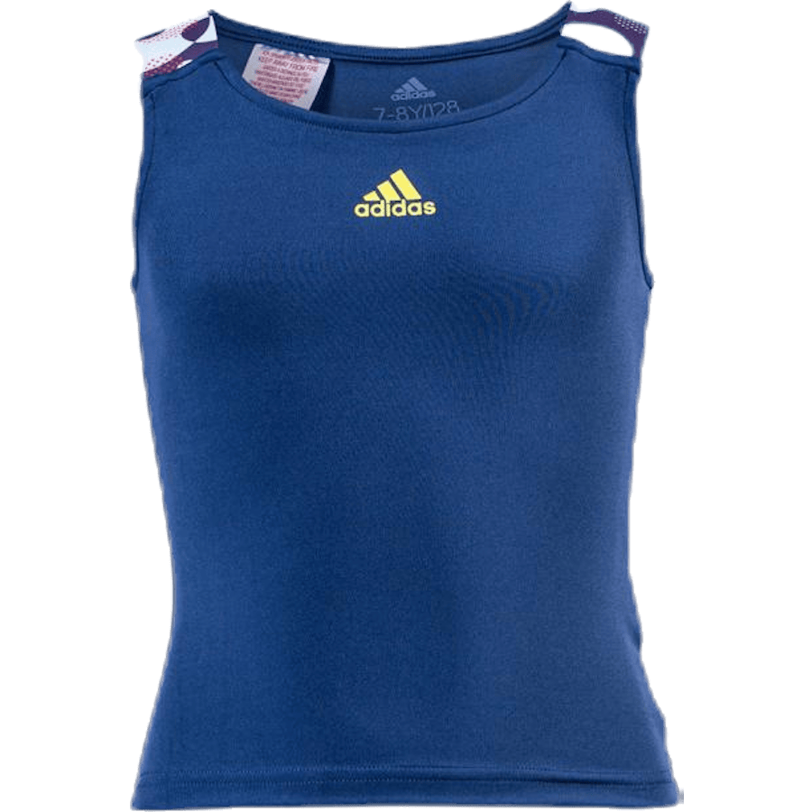 Girl Keyhole Tank Blue