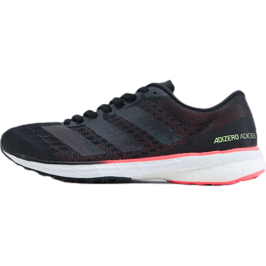 Adizero Adios 5 Shoes Core Black / Core Black / Signal Pink / Coral