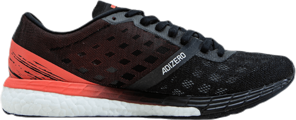 Adizero Boston 9 Shoes Core Black / Core Black / Signal Pink / Coral