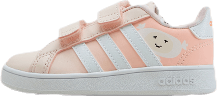 Grand Court Shoes Pink Tint / Cloud White / Light Flash Orange, Unisex, Sko, Sneakers, Sneakers, Rosa, EU 20