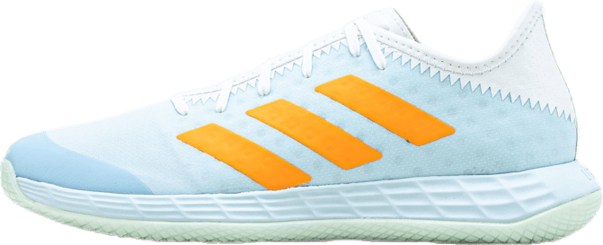 Adizero Fastcourt Handball Shoes Sky Tint / Cloud White / Signal Orange